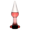 ClearlyHorny Plug en Verre Creux Holglass 10.5 x 3.6cm